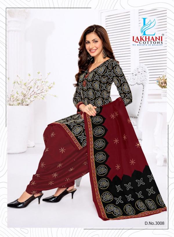 Lakhani Bandhani Vol-3 Cotton Designer Dress Material